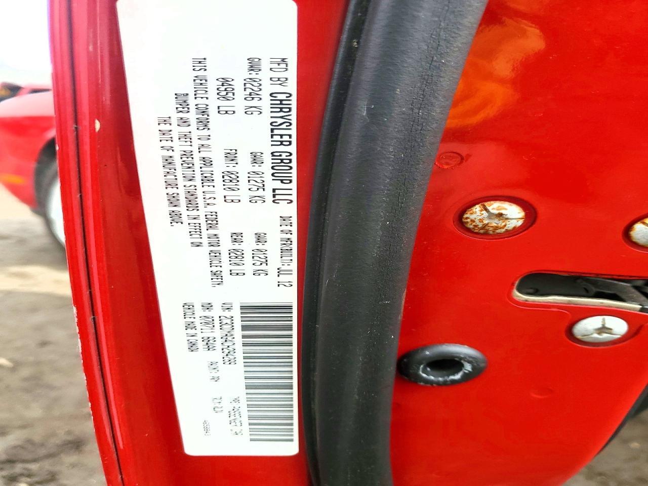 2012 Dodge Challenger sxt