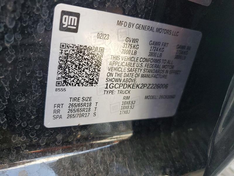 2023 Chevrolet Silverado K1500 LT-L