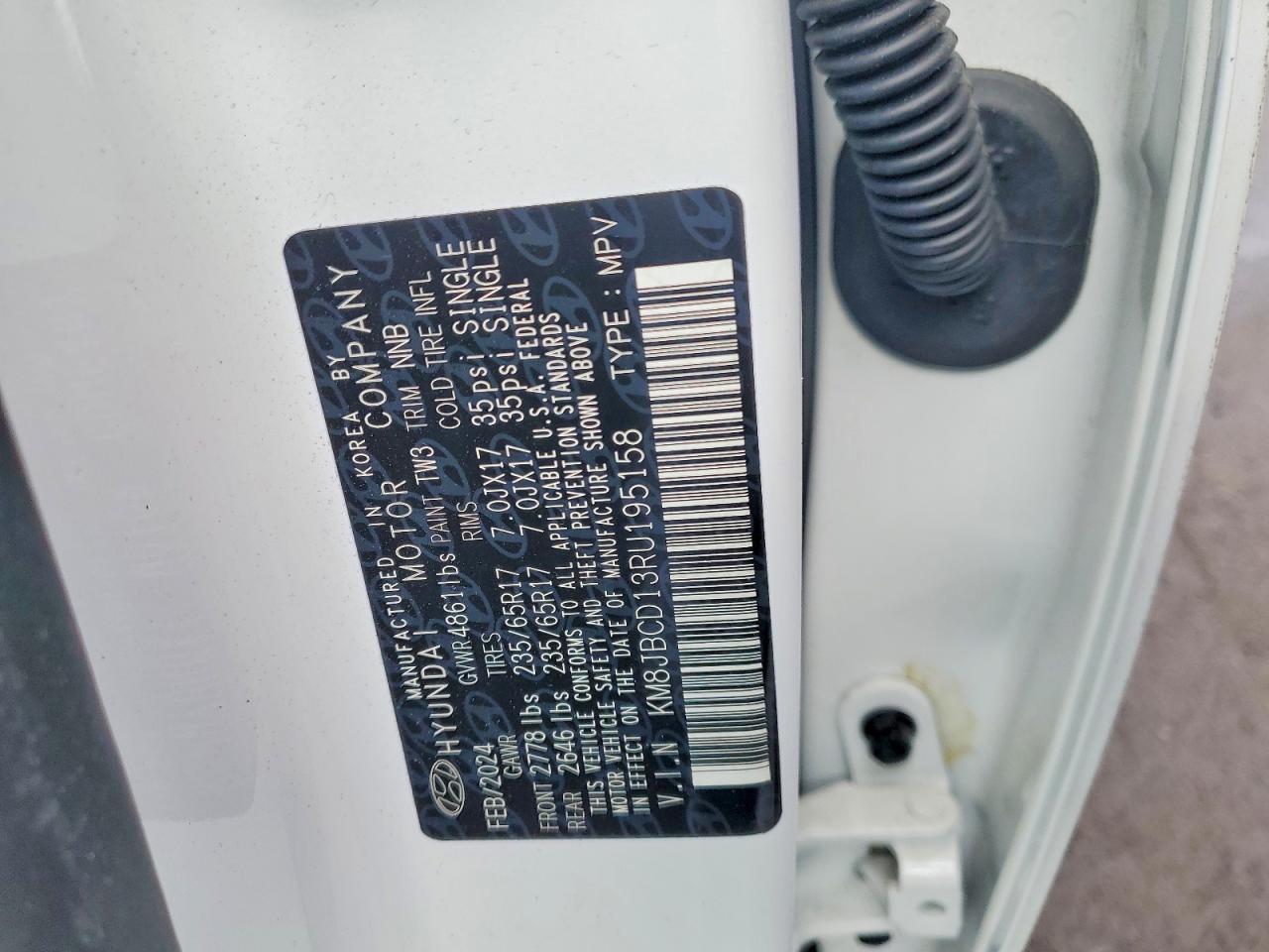 2024 Hyundai Tucson Hybrid Blue