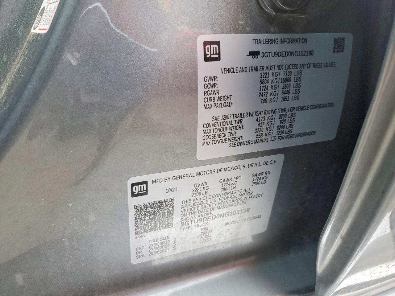 2022 GMC Sierra Limited K1500 SLT