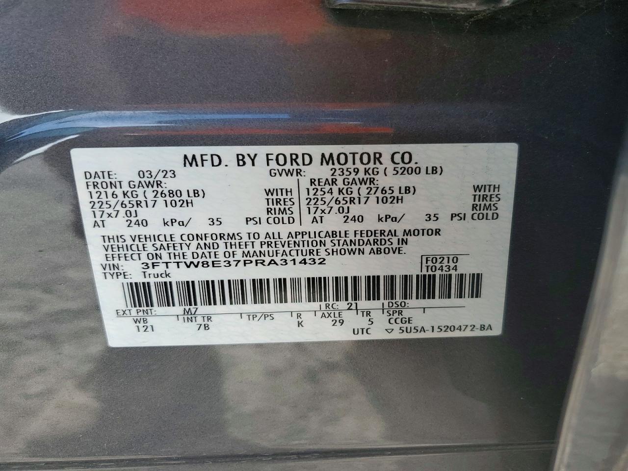 2023 Ford Maverick XL