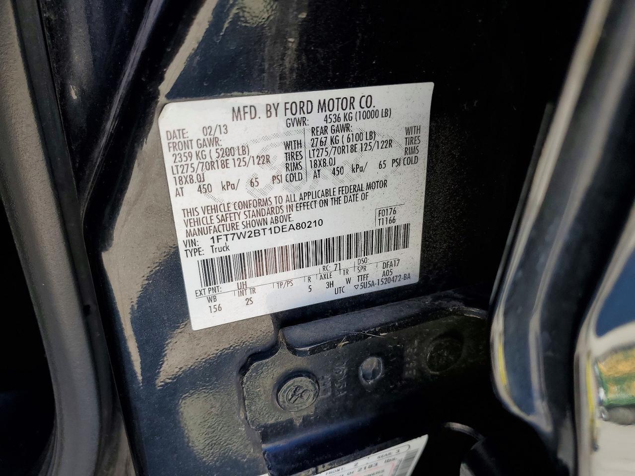 2013 Ford F250 Super Duty