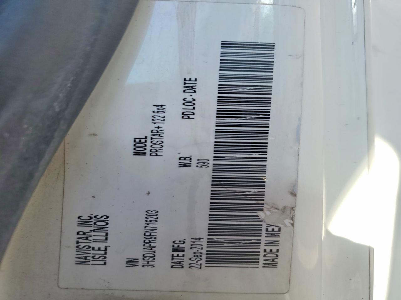 2015 International Prostar