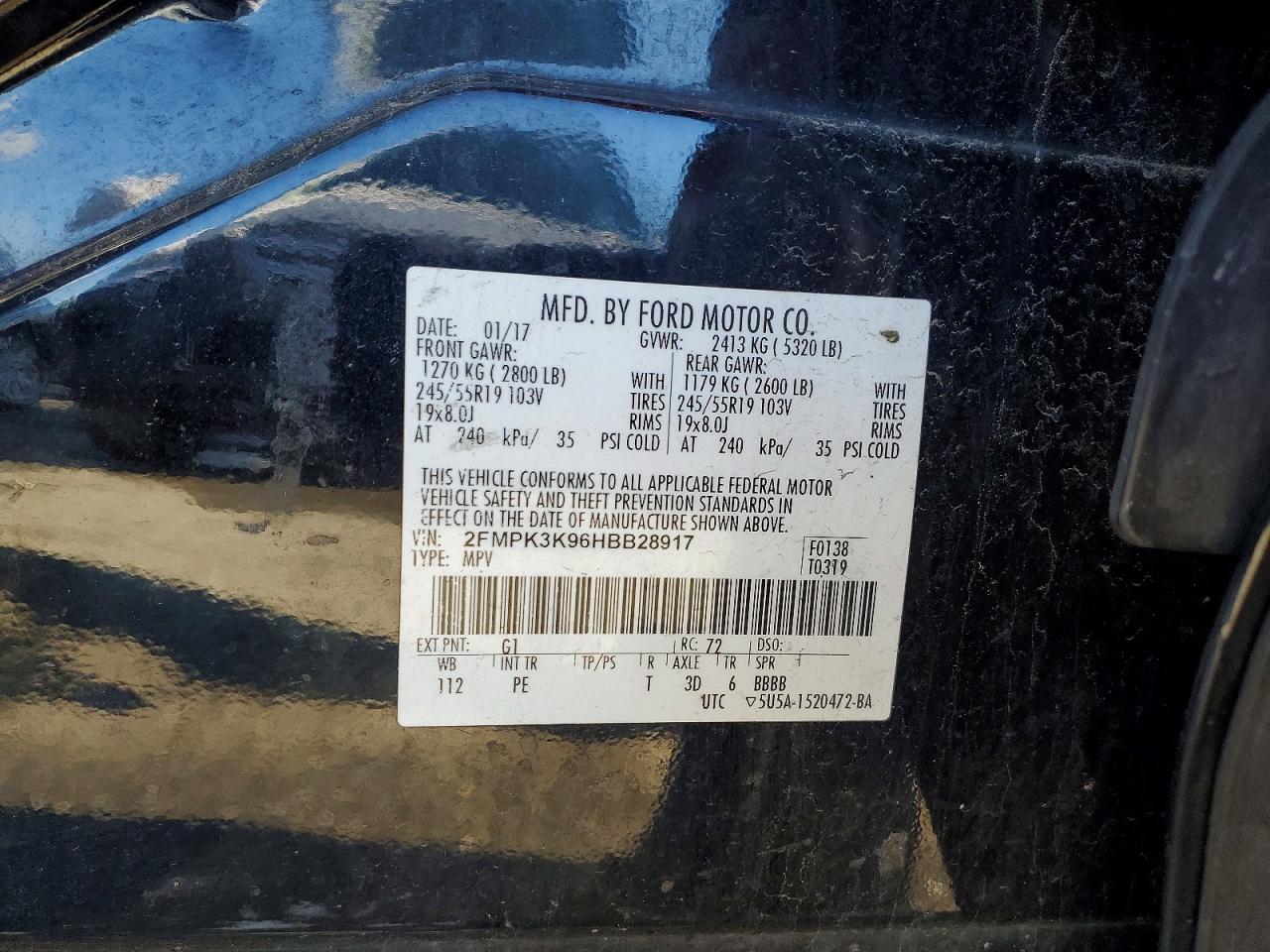 2017 Ford Edge Titanium