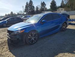 Salvage cars for sale from Copart Spanaway, WA: 2020 Toyota Camry Hybrid se
