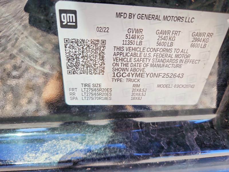 2022 Chevrolet Silverado K2500 Custom