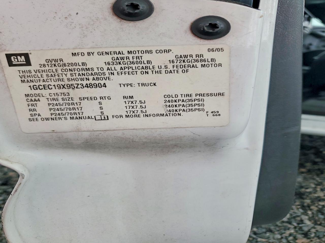 2005 Chevrolet Silverado C1500