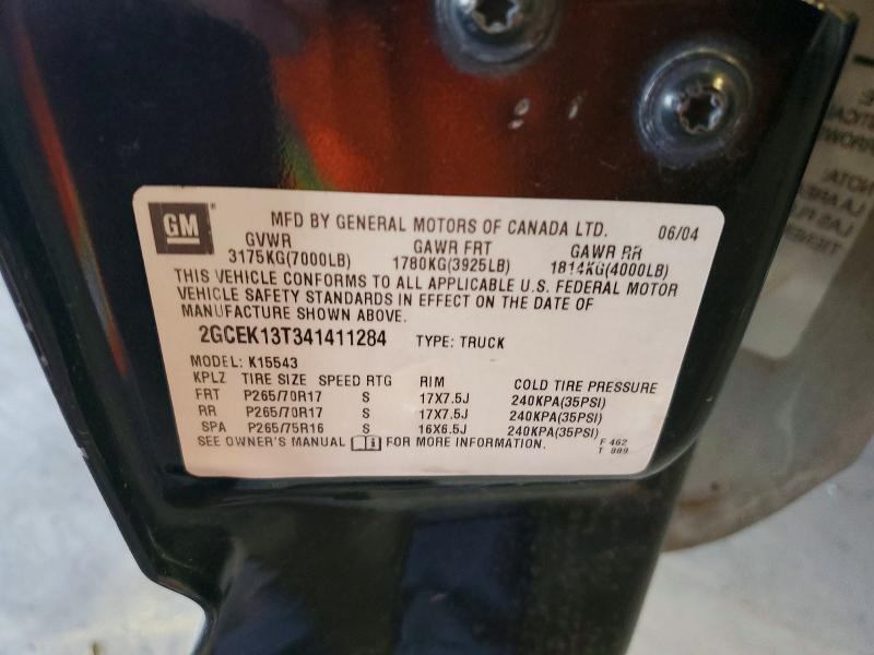 2004 Chevrolet Silverado K1500