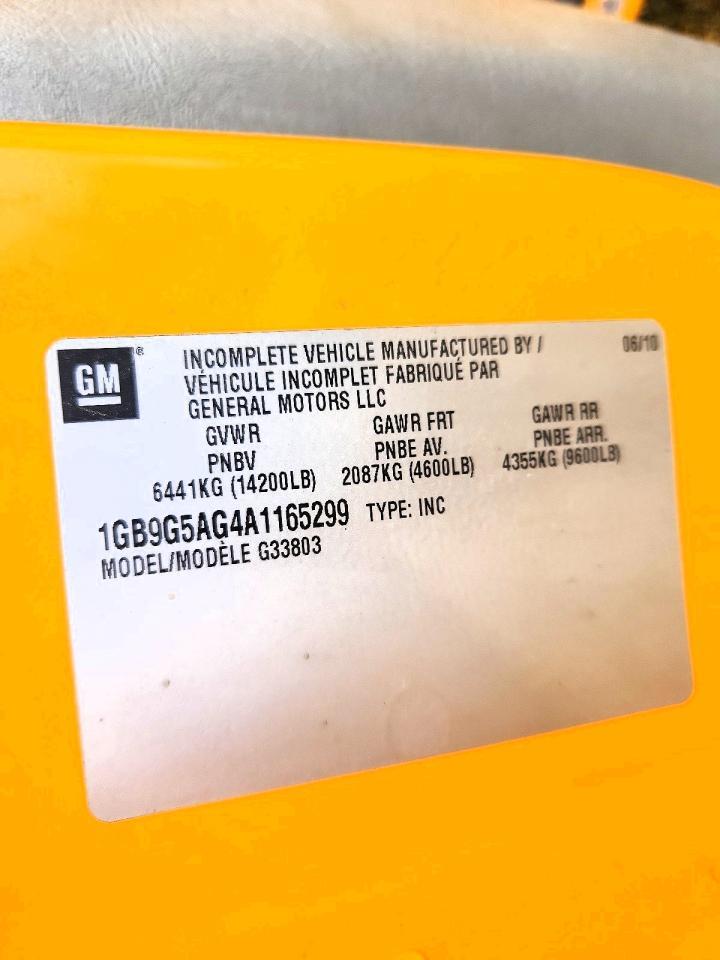 2010 Chevrolet 2010 Thomas Minotour G4500-School Bus