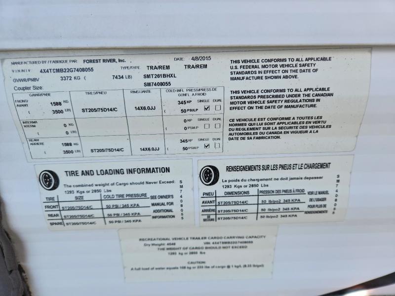 2016 Foresriver 2016 Forest River Cruise Lite Camper