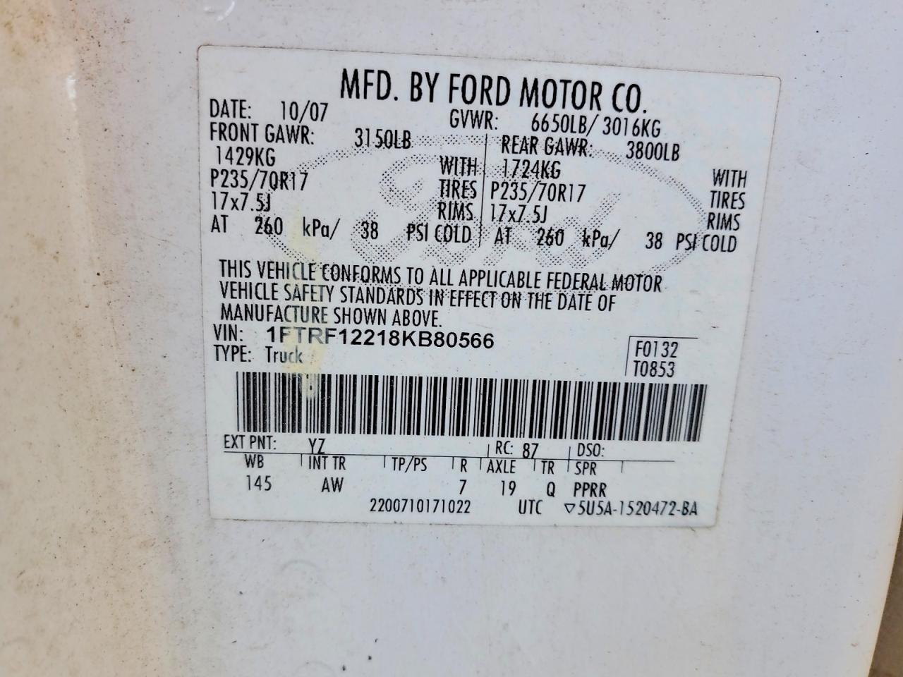 2008 Ford F-150