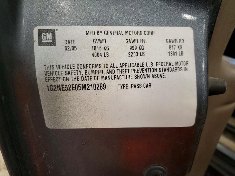 2005 Pontiac Grand am se