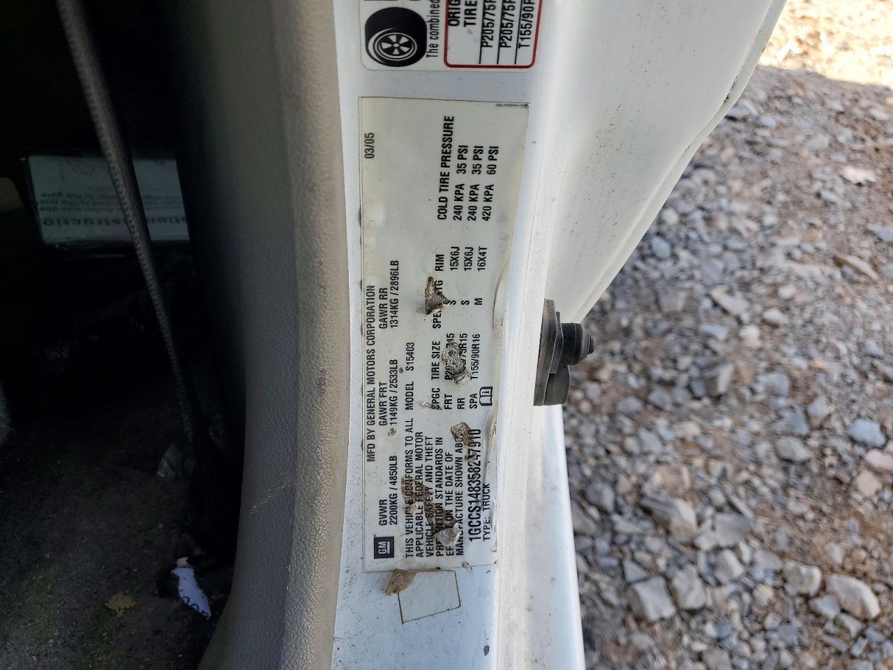 2005 Chevrolet Colorado