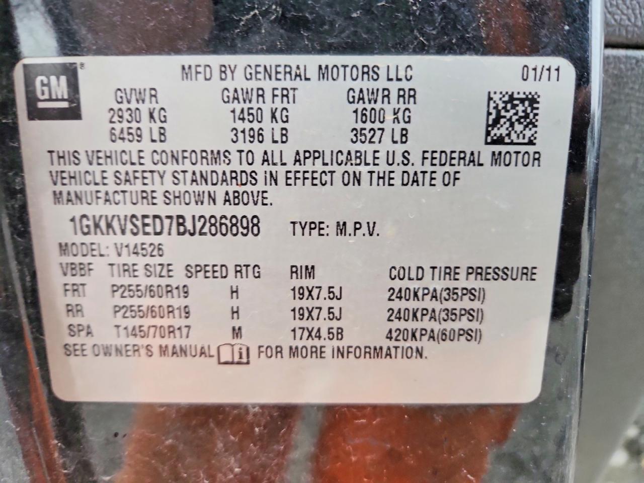 2011 GMC Acadia Slt-2