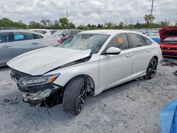 Honda salvage cars for sale: 2020 Honda Accord Sport