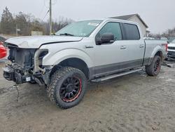 Salvage trucks for sale at York Haven, PA auction: 2018 Ford F150 Supercrew