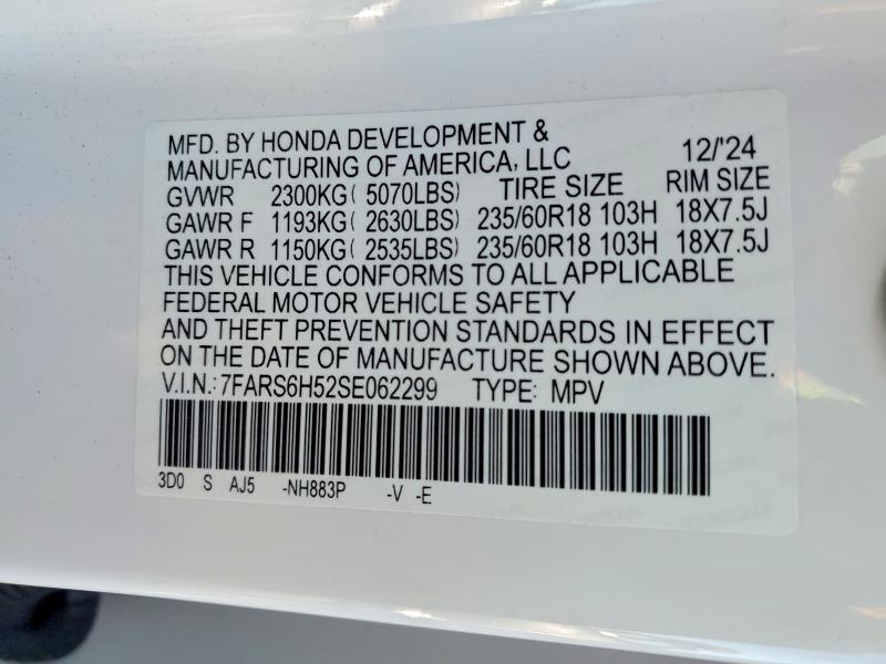 2025 Honda Cr-v Sport