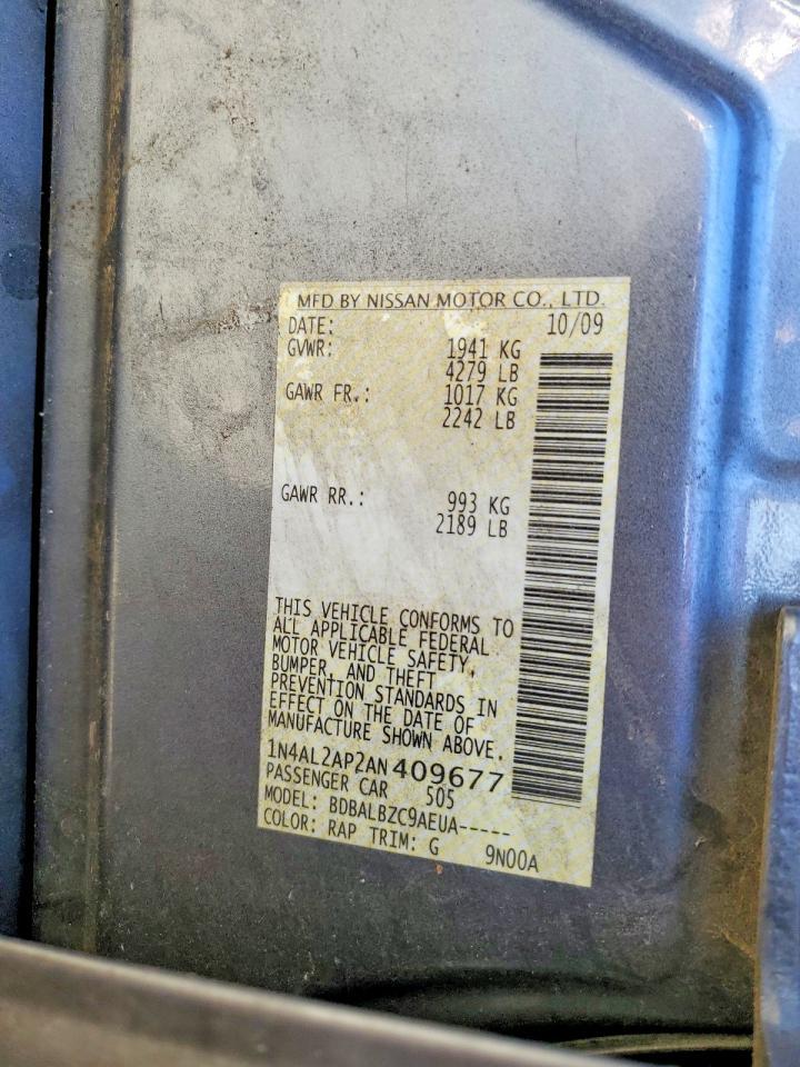 2010 Nissan Altima 2.5