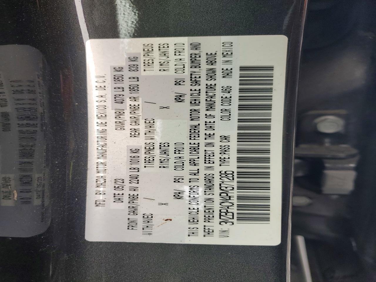 2023 Mazda 3 Preferred