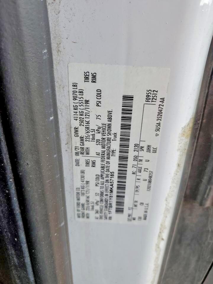 2021 Ford Transit T-250