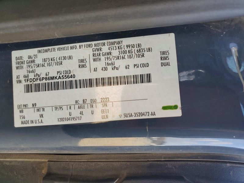 2021 Ford Transit Delivery Truck