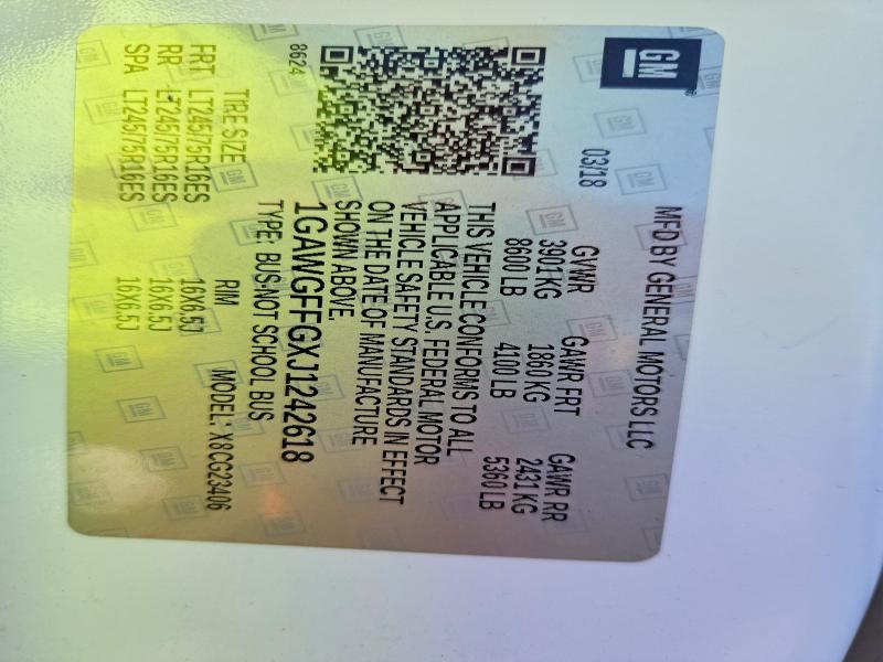 2018 Chevrolet Express G2500 LT