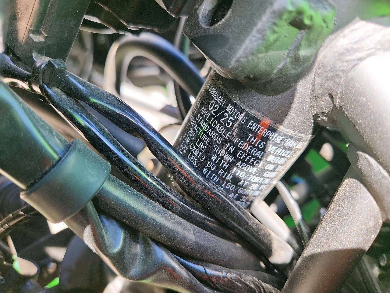 2025 Kawasaki EX500 A