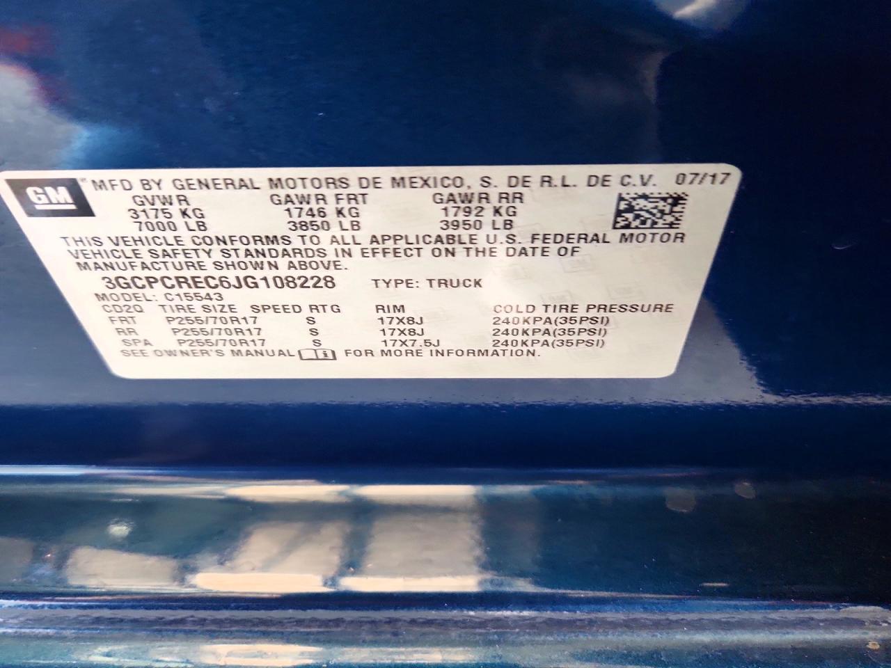 2018 Chevrolet Silverado C1500 LT