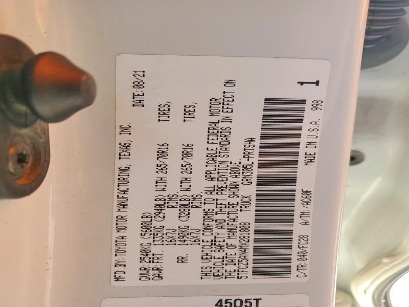 2021 Toyota Tacoma SR5 V6