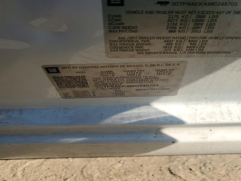 2021 GMC Sierra K1500