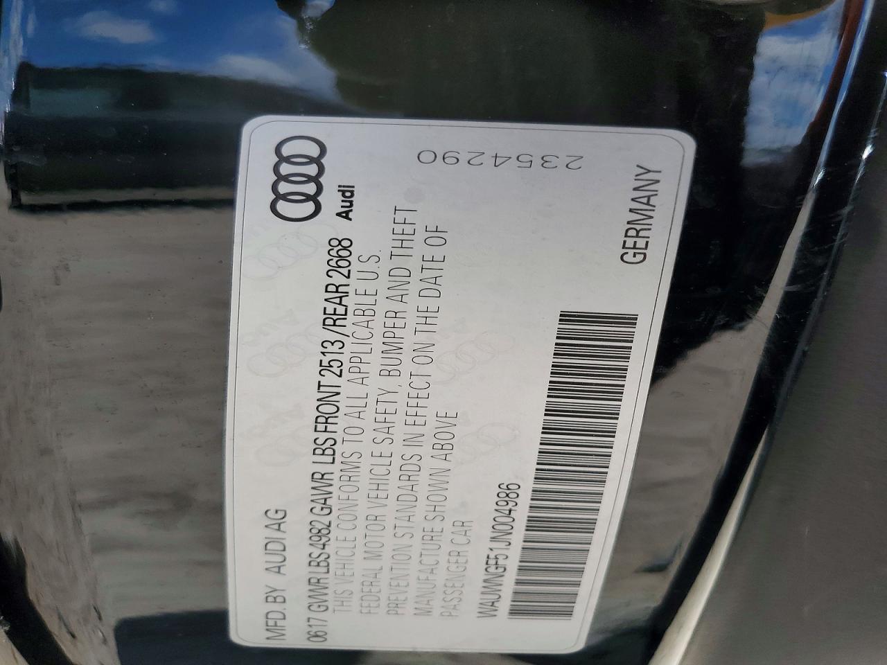 2018 Audi A5 Premium
