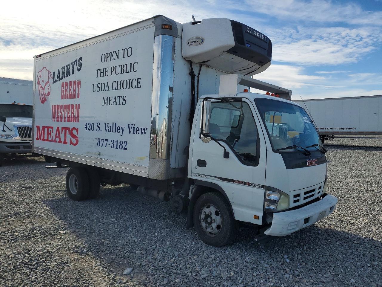 2007 GMC W4 Refrigerated BOX Truck