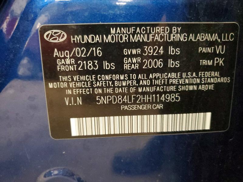 2017 Hyundai Elantra se
