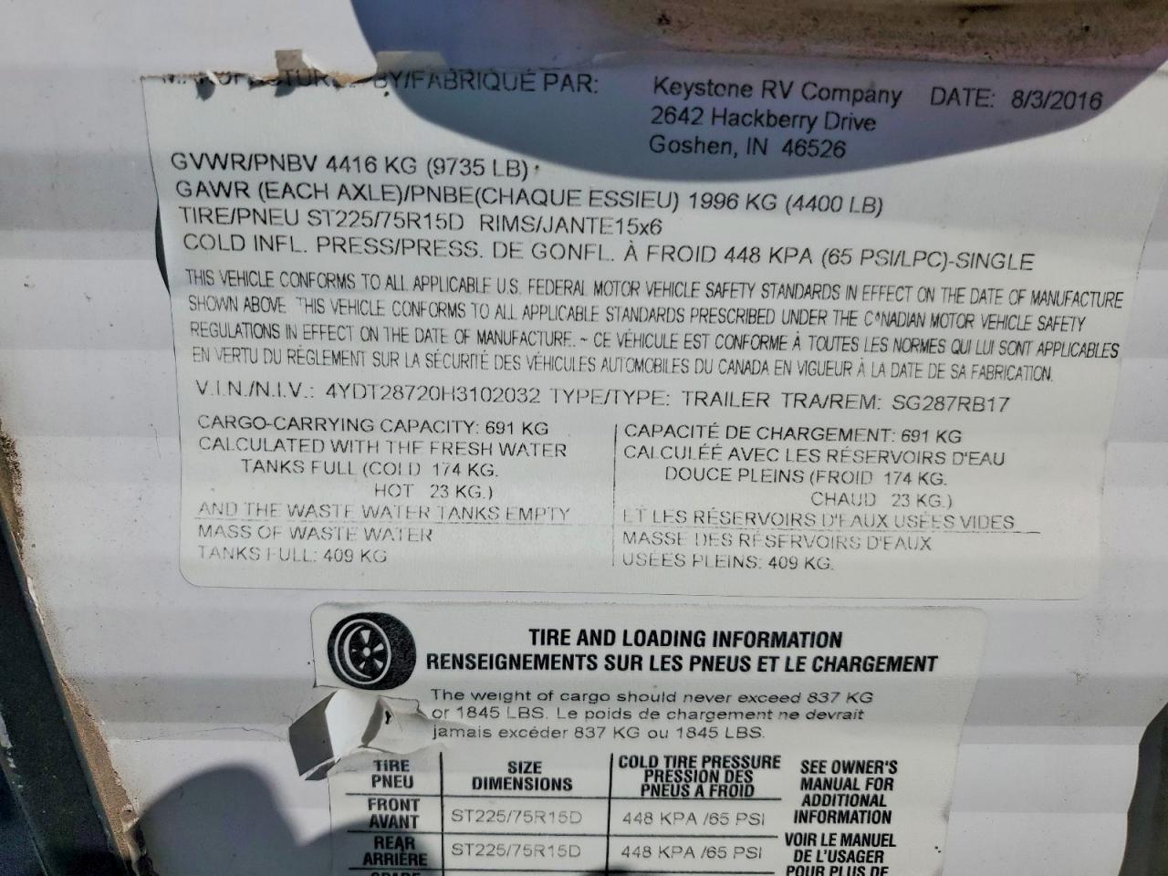 2017 Keystone 2017 Mercedes RV-RV