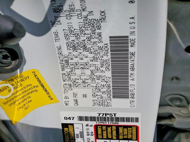 2013 Toyota Tacoma Prerunner V6