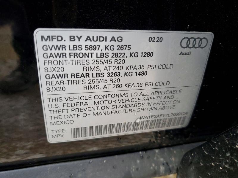 2020 Audi Q5 e Premium Plus