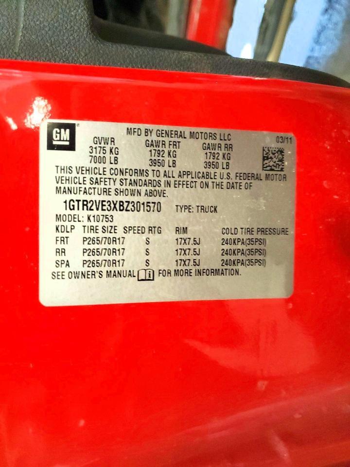 2011 GMC Sierra K1500 sle