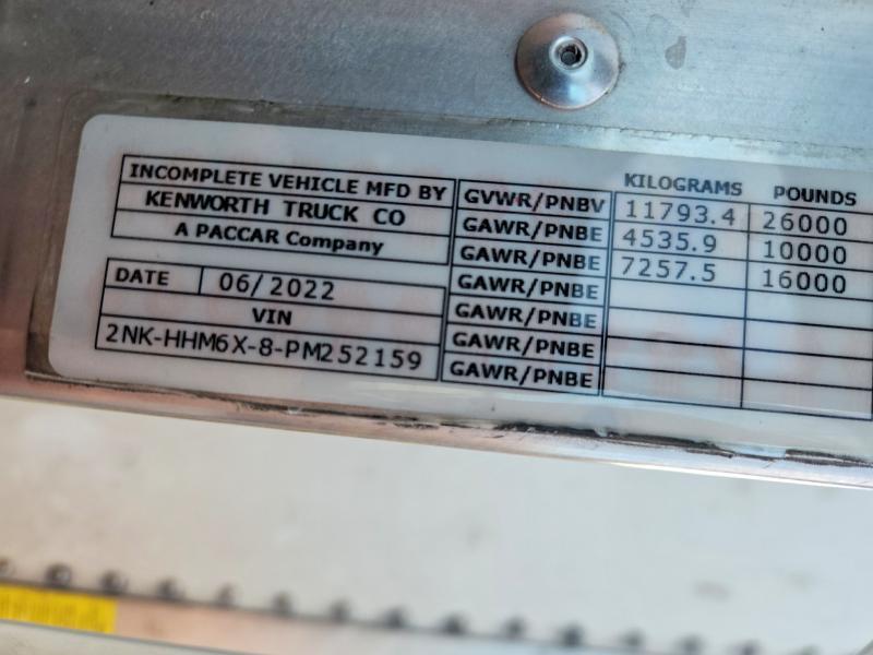 2023 Kenworth 548CH BOX Truck