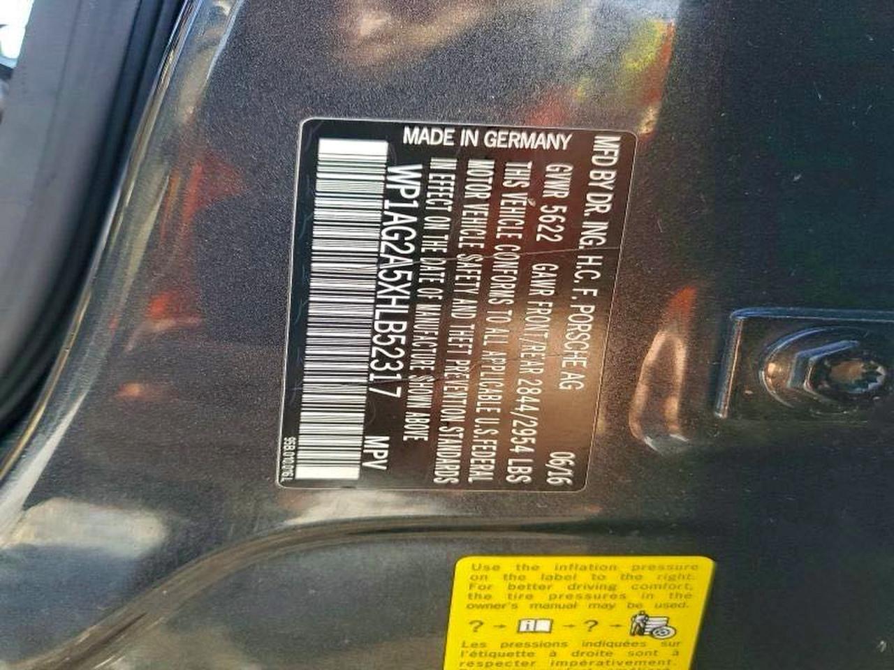 2017 Porsche Macan gts
