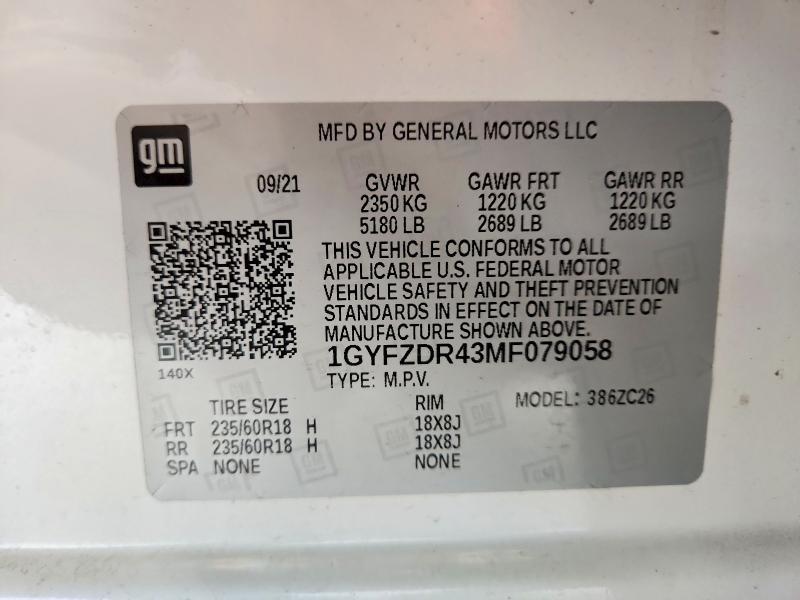 2021 Cadillac XT4 Premium Luxury