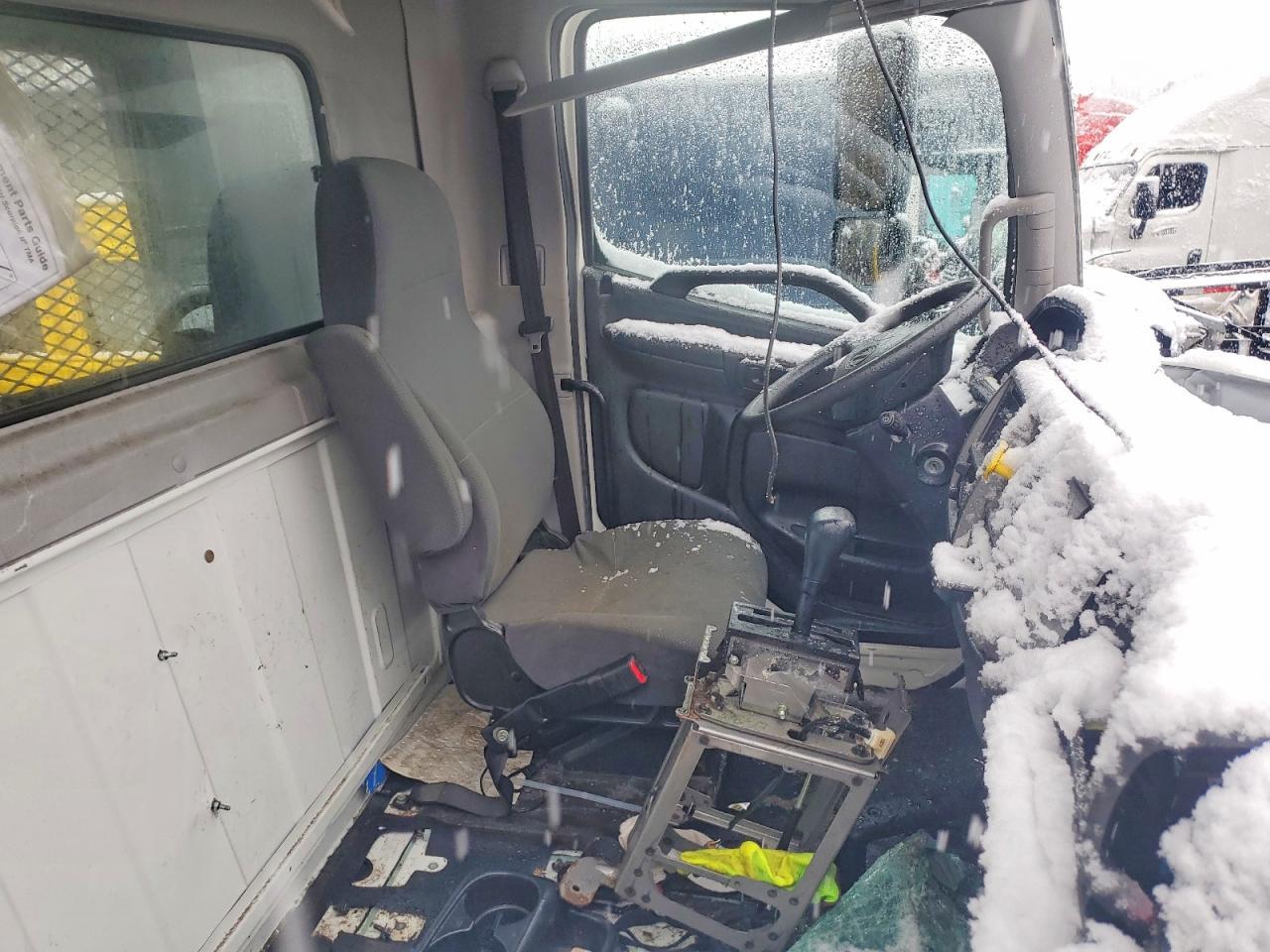 2020 Hino 258/268 Flatbed Truck  With Crash Attenuator