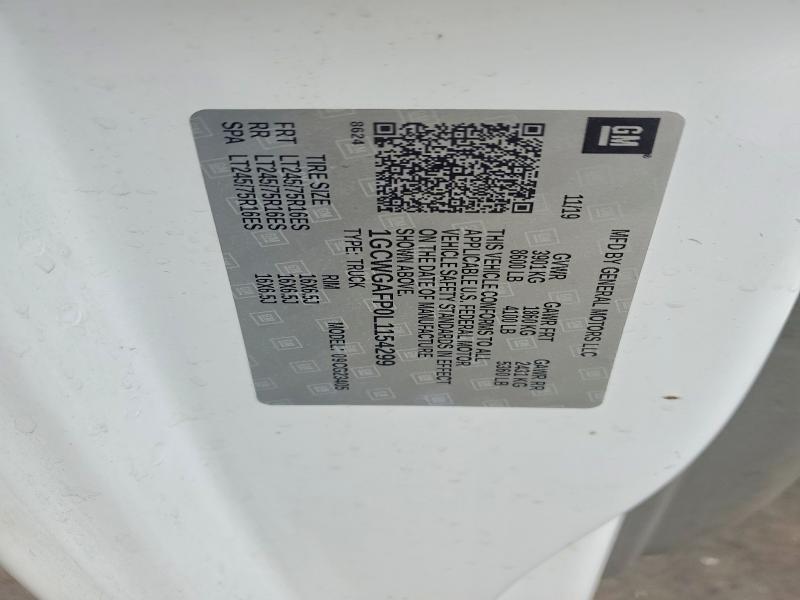 2020 Chevrolet Express G2500