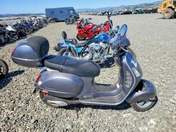 Salvage motorcycles for sale at American Canyon, CA auction: 2005 Vespa Granturismo 200