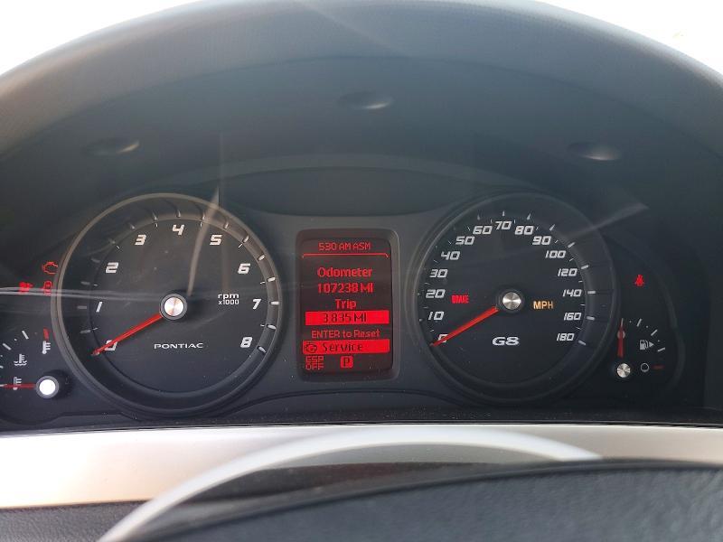 2008 Pontiac G8 gt