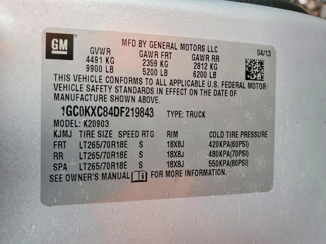 2013 Chevrolet Silverado K2500 Heavy Duty LT