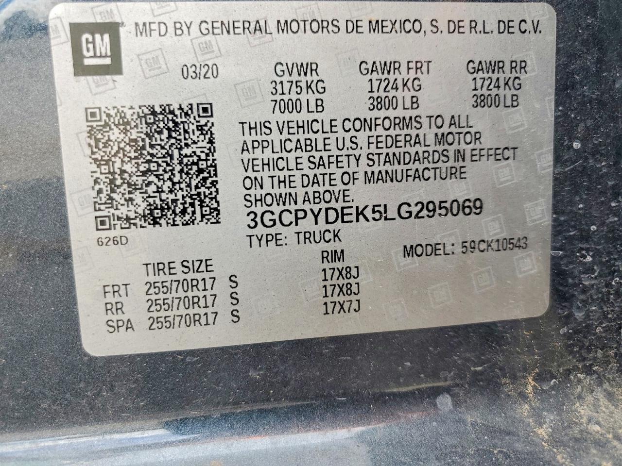 2020 Chevrolet Silverado K1500 LT