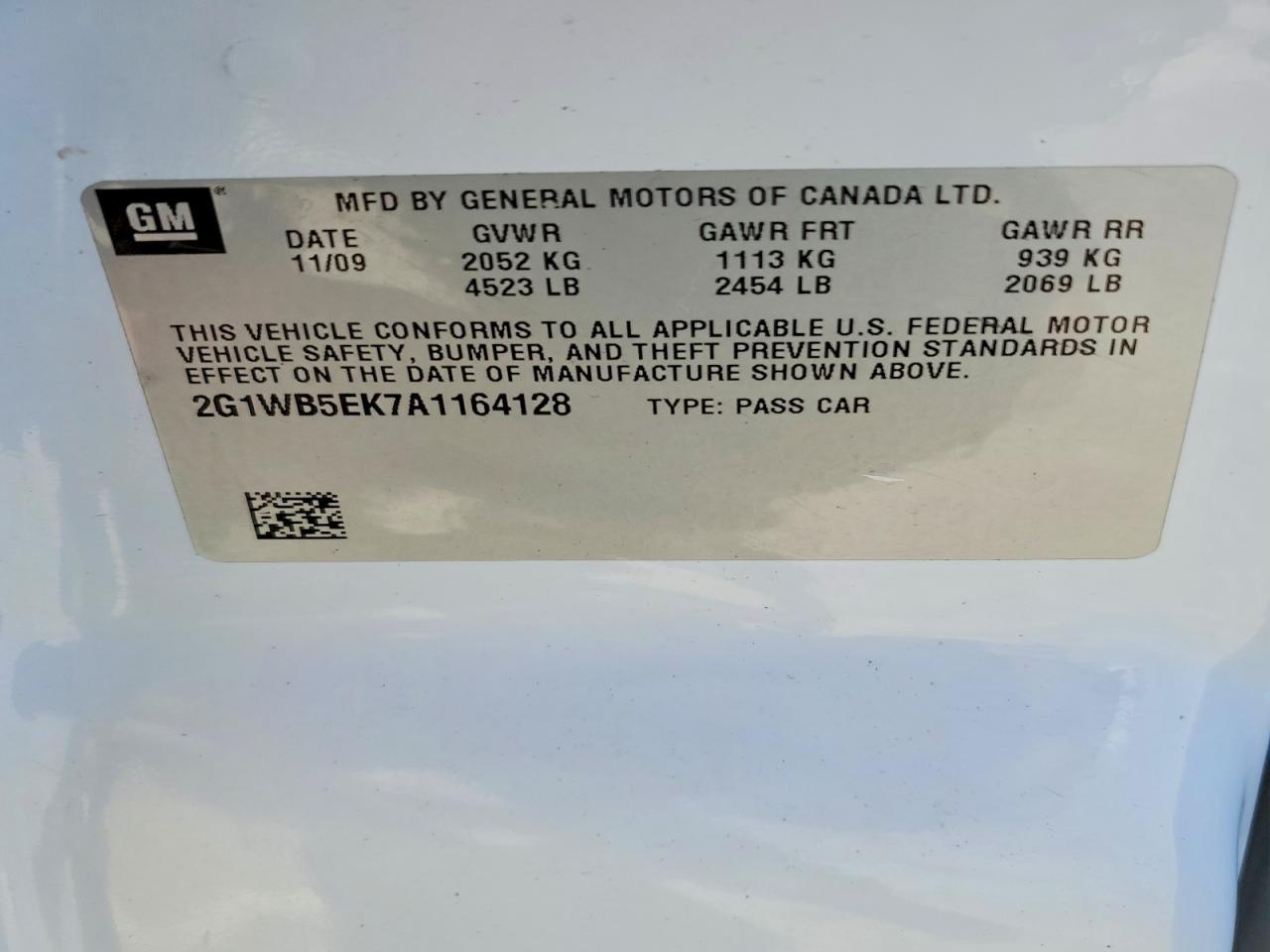 2010 Chevrolet Impala lt