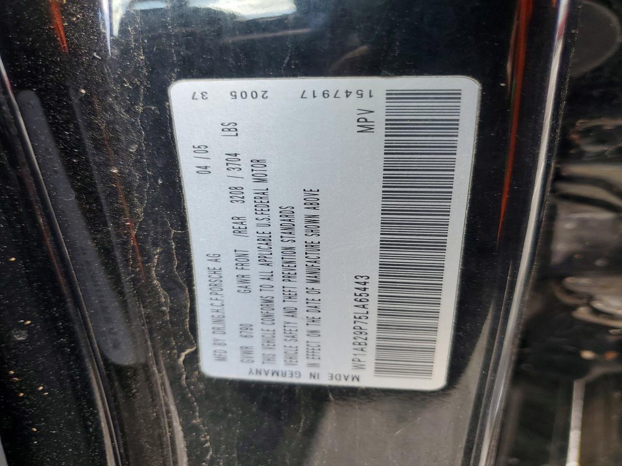 2005 Porsche Cayenne s