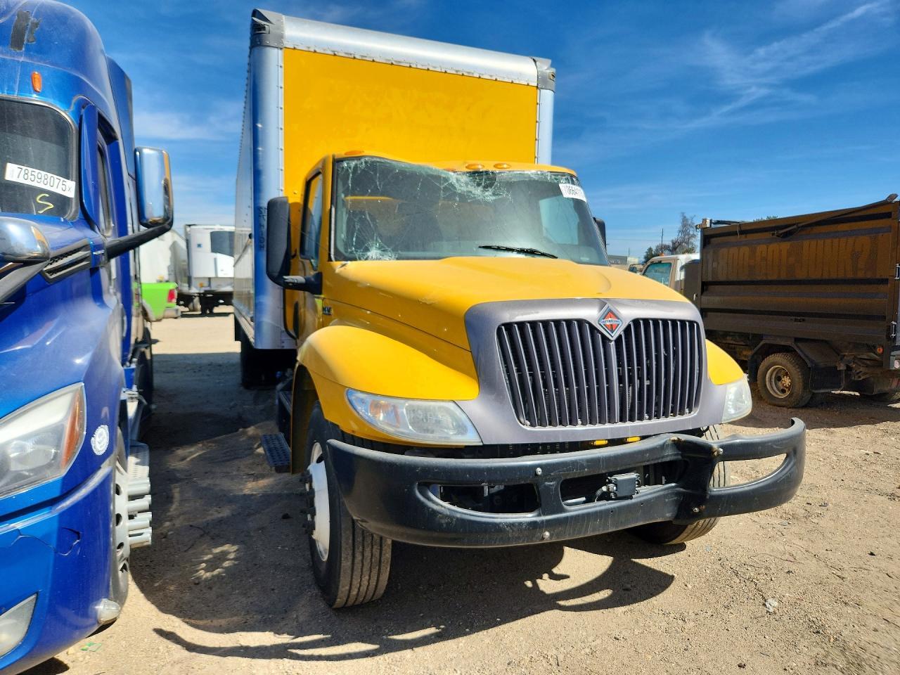 2022 International MV607 BOX Truck