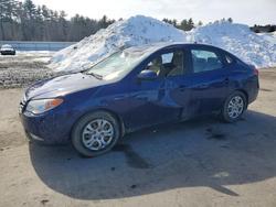 Salvage cars for sale from Copart Windham, ME: 2010 Hyundai Elantra gls